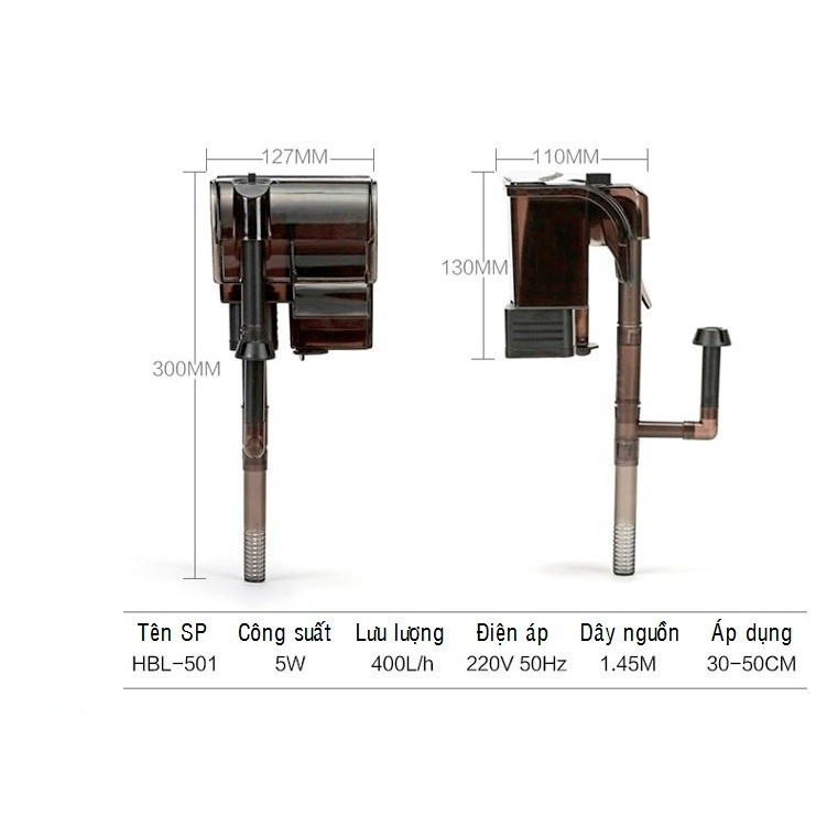 Lọc thác Sunsun HBL - 301 / HBL - 501 / HBL - 701